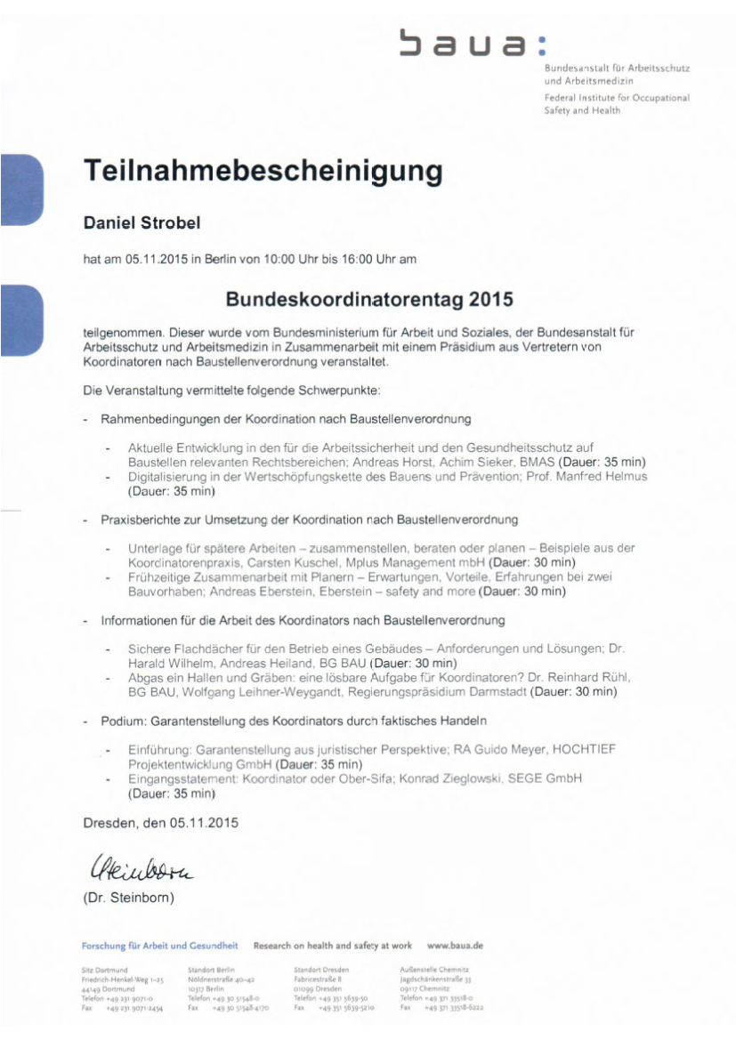 Bundeskoordina- torentag Berlin 2015