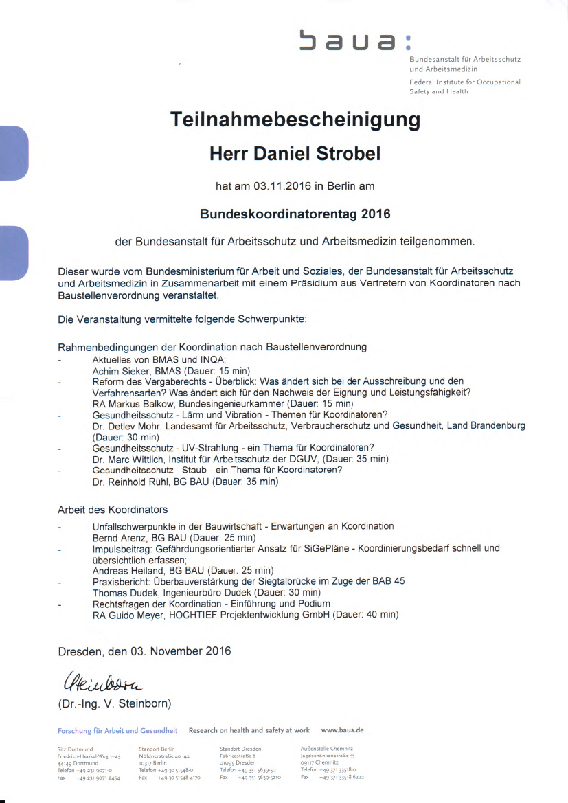 Bundeskoordina- torentag Berlin 2016